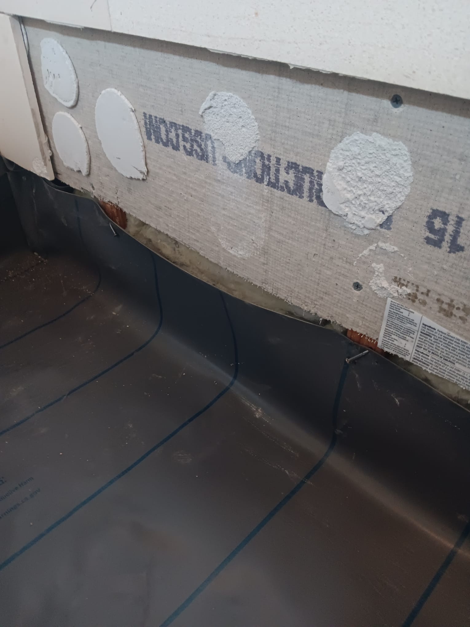 shower wall tile replacement